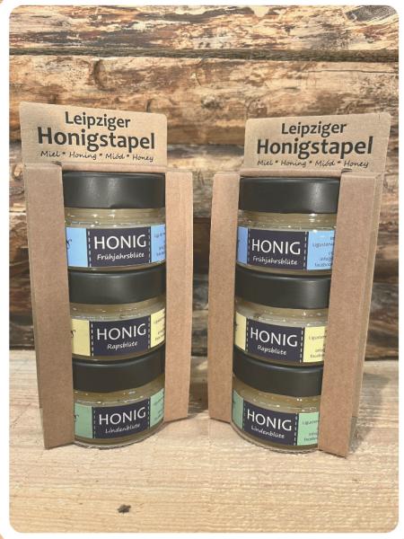Leipziger Honigstapel 3er Geschenk Packung